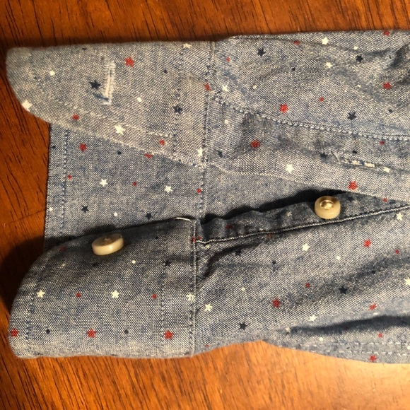 Men’s Denim Button Down Shirt - Picture 6 of 6